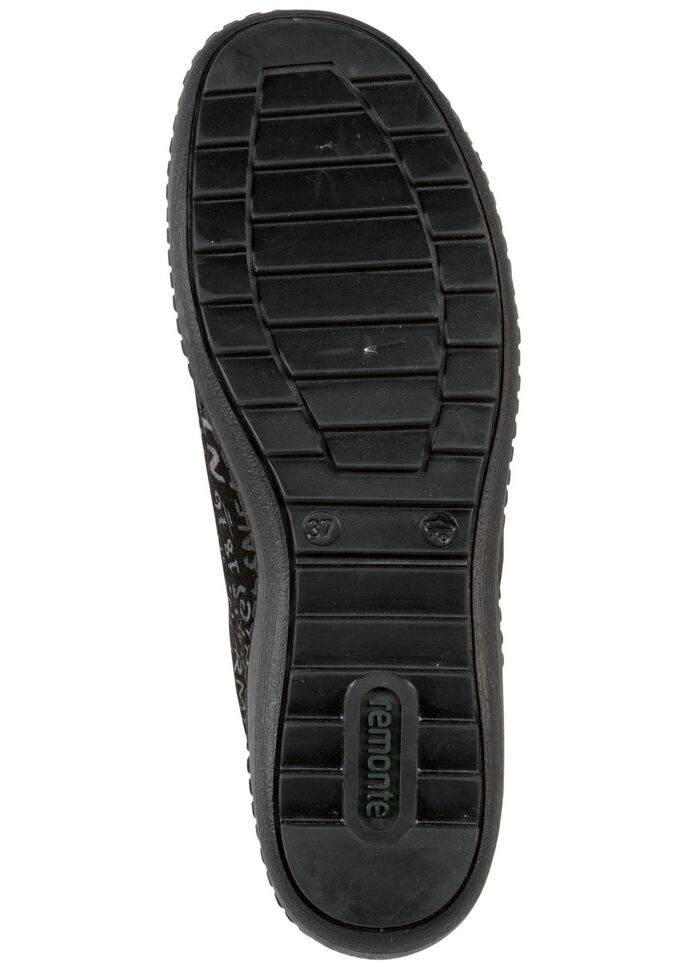 Remonte veterlaarsje gemaakt van crashlak ZWART