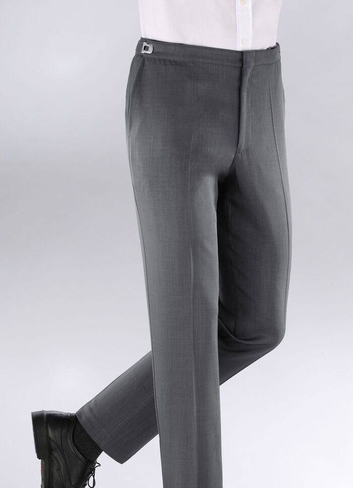 “Klaus Models” chauffeursbroek in 4 kleuren DONKERGRIJS GEMÊLEERD