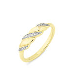 Damesring met diamanten 