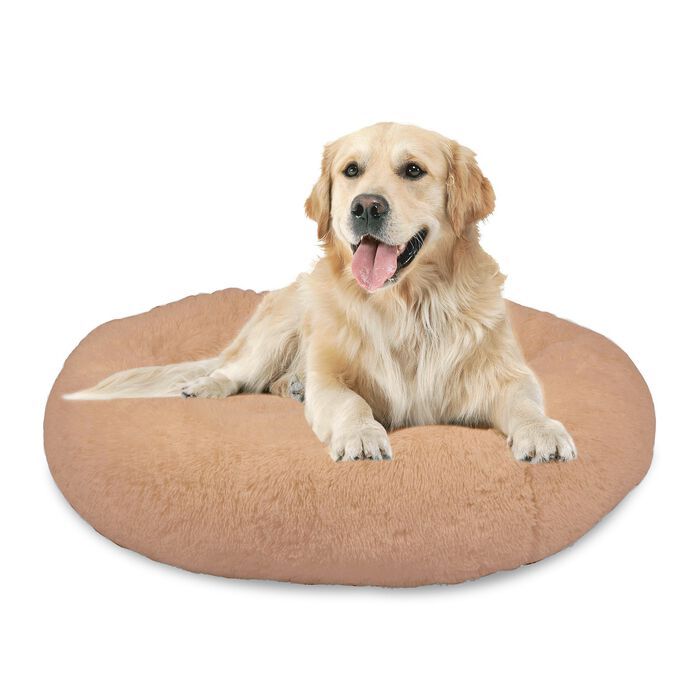 Ultrazacht honden-/kattenmandje van premium pluche 