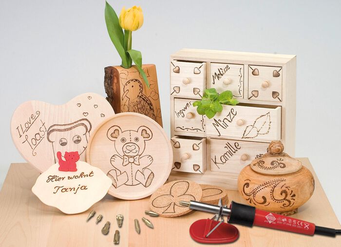 Pyrografie-knutselpakket 