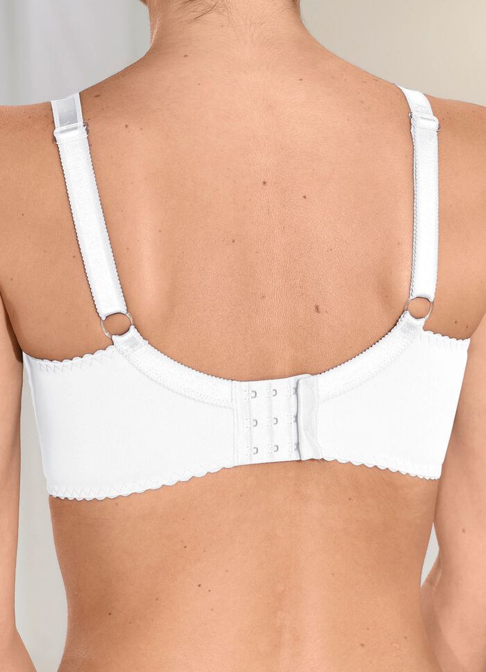 BH met gebloemd elastisch kant 