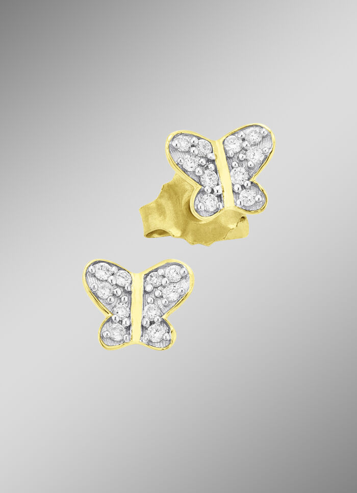 Leuke oorknopjes in vlinderdesign 