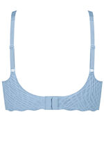 Sloggi ZERO FEEL Bliss bh gemaakt van elastisch kant AZUURBLAUW