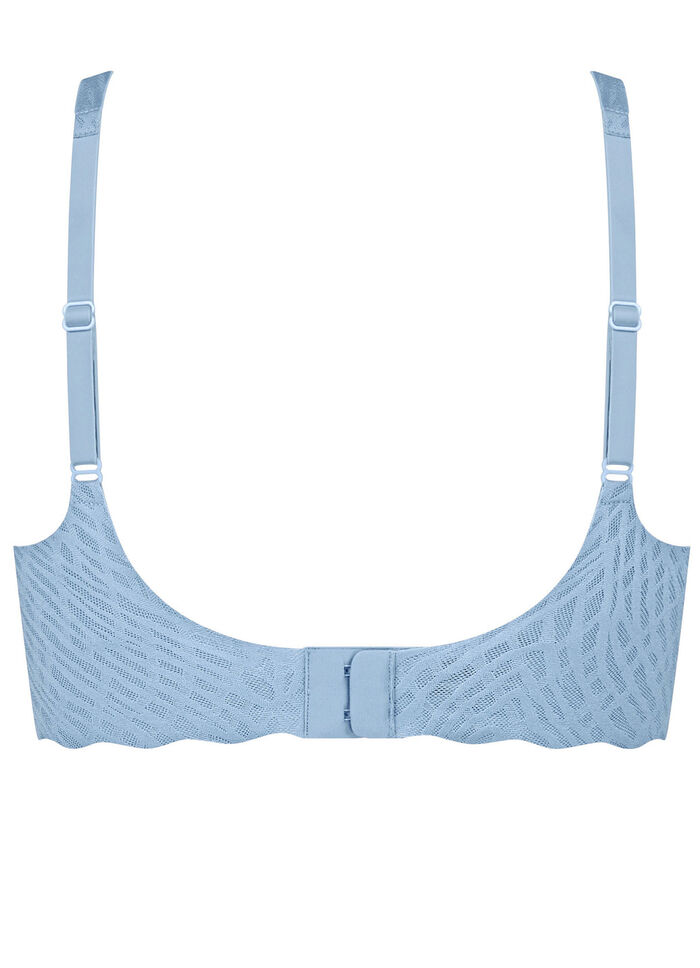 Sloggi ZERO FEEL Bliss bh gemaakt van elastisch kant AZUURBLAUW