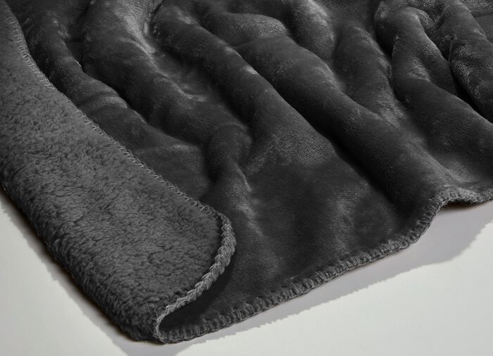 Super gezellig dekentje van teddyfleece kwaliteit 