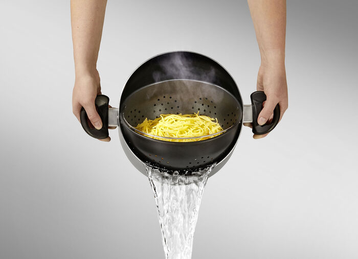 Pannenset van aluminium, 6-delig 