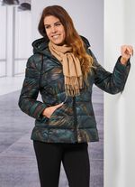 Jas met vaste capuchon 