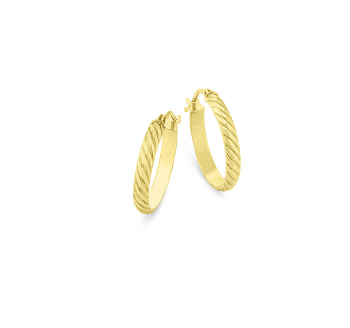 Klassieke creoolse oorbellen