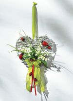 Wilgenhart met meiklokjes 