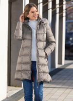 Korte donsjas in 2 kleuren KIEZEL