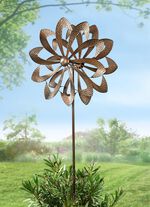 Dubbele metalen windturbine 