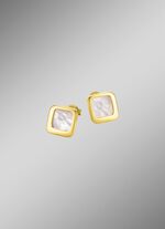 Oorbellen met echt parelmoer 