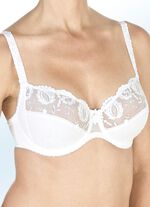 Felina Conturelle beugelbeha met borduurkant WIT