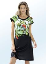 Jurk met verlaagde mouwen 