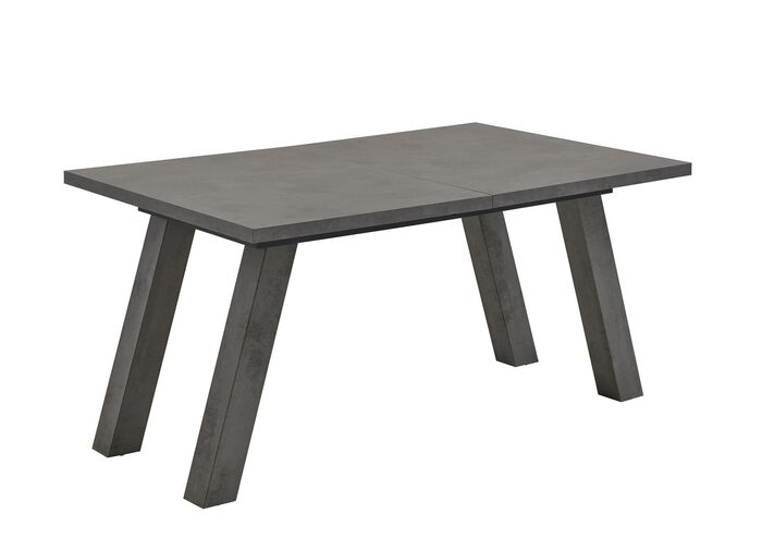 Eettafel met verlengstuk GRAFIET-GRAFIET