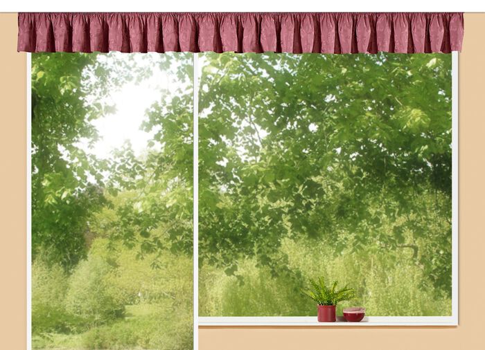 Jacquard lambrekijn in verschillende kleuren AARDBEI