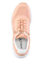 Caprice, sportieve damessneakers, breedte G, met uitneembaar voetbed PFIRSICH