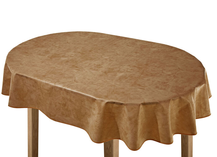 Klassiek gemarmerd tafelzeil van tafelzeil BRUIN