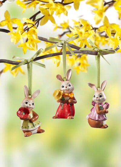 Konijnenhangers, set van 3 