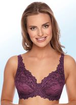 Viania beugelbeha met geborduurd kant 