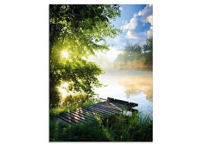 Glazen foto met digitale print 