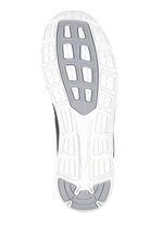 Slippers van synthetisch materiaal met inzetstukken van textiel ANTRACIET-COGNAC