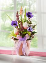 Arrangement met textiellint 