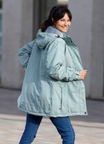 Functionele jas met afneembare capuchon 