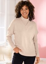 trui met ribaccenten 