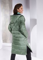 Functionele omkeerbare jas met vaste capuchon 