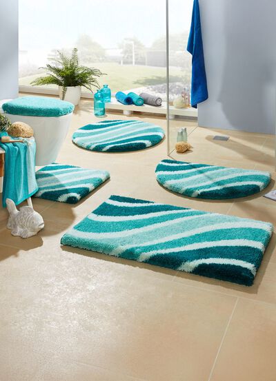 Badkameraccessoires van "Grund" met antislip achterkant 