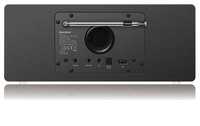 "Karcher" DAB 7000i internetradio met wifi 
