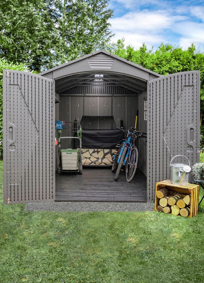 Gereedschapsschuur, Stella, 213x213 GRIJS