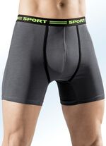 Verpakking met vier boxershorts, met contrasterende boorden, uni 