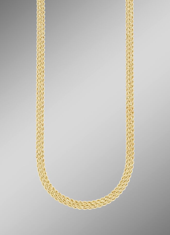 Hoogwaardige 3-rijige koordketting met veerring 