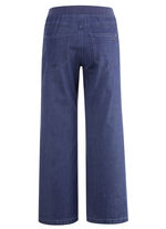 Culottes in 5-pocketsmodel JEANSBLAUW