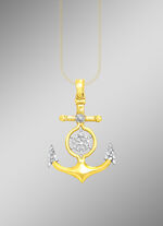 Ankerhanger in tweekleurig 