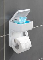 Wc-rolhouder 2-in-1 