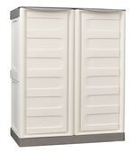 Praktische tuinkasten met stalen scharnieren BEIGE-TAUPE