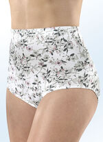 Verpakking met vier slips met bloemetjesdessin 