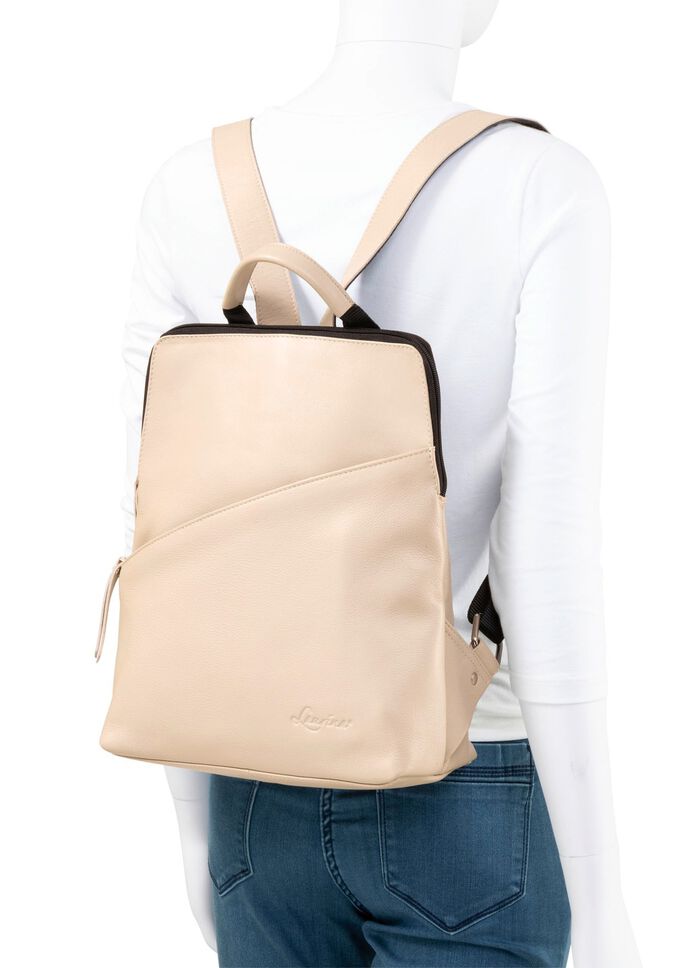 Laurina, rugzak, dames, met twee verstelbare schouderbanden KIEZELSTEEN