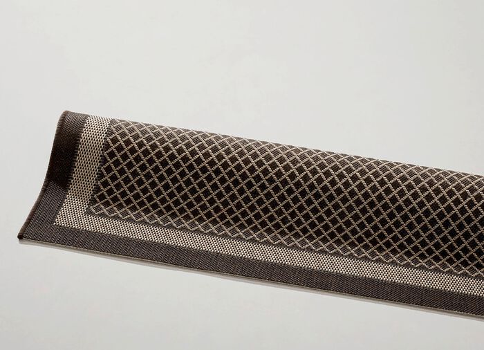 Aangenaam platte bruggen en tapijten in sisal-look BRUIN