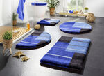 Badmat met antisliprug van Grund BLAUW