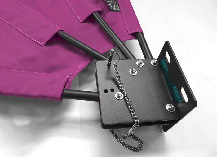 Balkonvakken met gepoedercoat stalen frame 