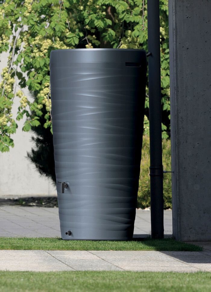 Regenton &ldquo;Maze&rdquo;, antraciet 