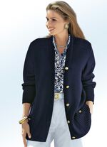 Vest met scheerwol MARINE