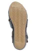 ELENA EDEN sandalen gemaakt van zacht nappaleer BLAUW