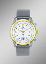 Radiogestuurd herenhorloge met titanium kast 