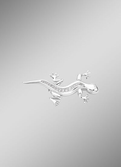 Zilveren salamanderspeld 